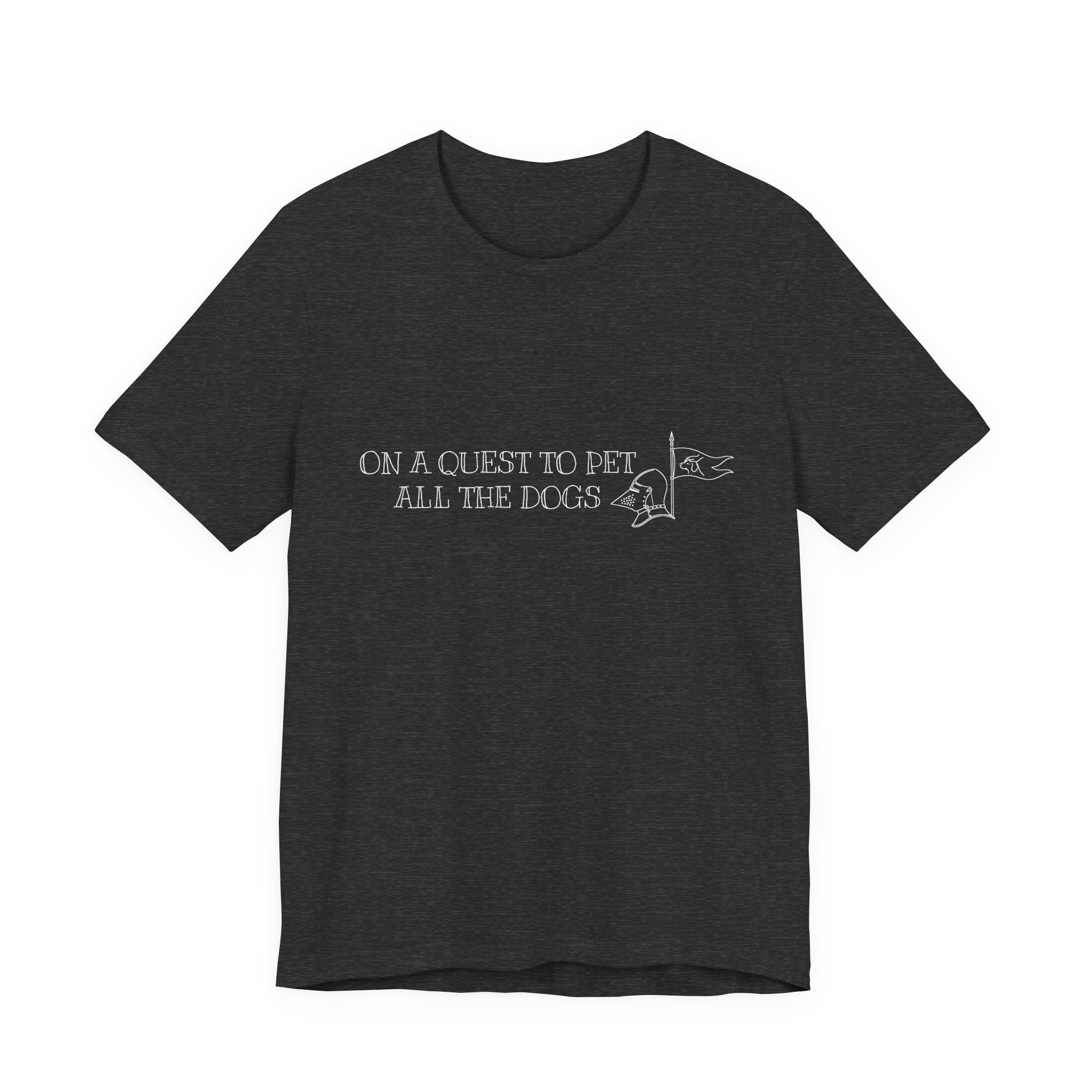 "On a Quest to Pet All the Dogs" Tee